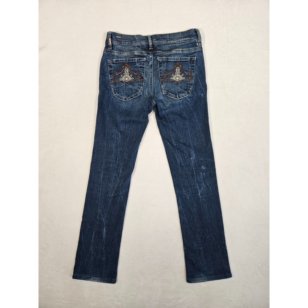 Diesel Liv Jeans Men's 25x30 Blue Denim Stretch Slim Straight Leg‎ Dark Wash - Picture 5 of 13